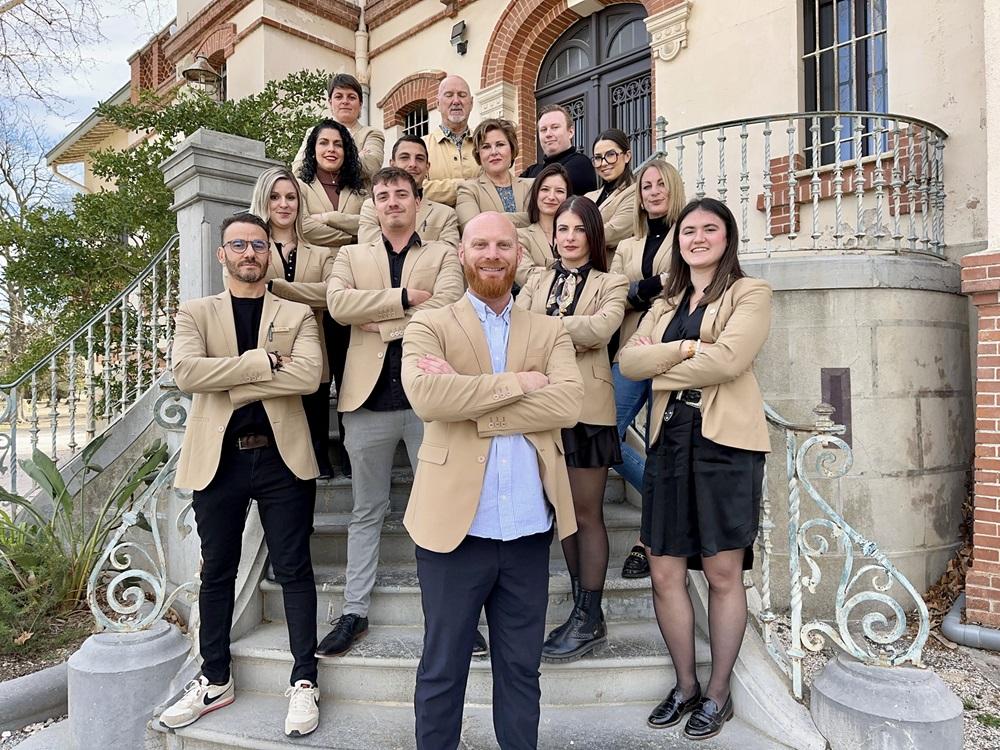 l'équipe de l'agence Vallée de la Têt