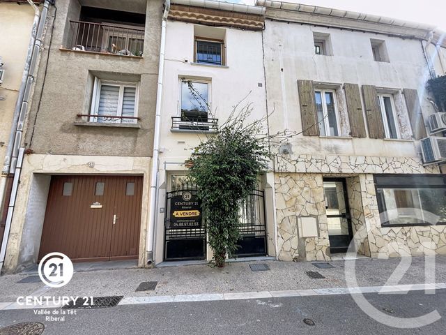 maison à vendre - 3 pièces - 70.0 m2 - PEZILLA LA RIVIERE - 66 - LANGUEDOC-ROUSSILLON - Century 21 Vallée De La Têt